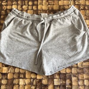 Lucky Brand Light Gray Athletic Shorts